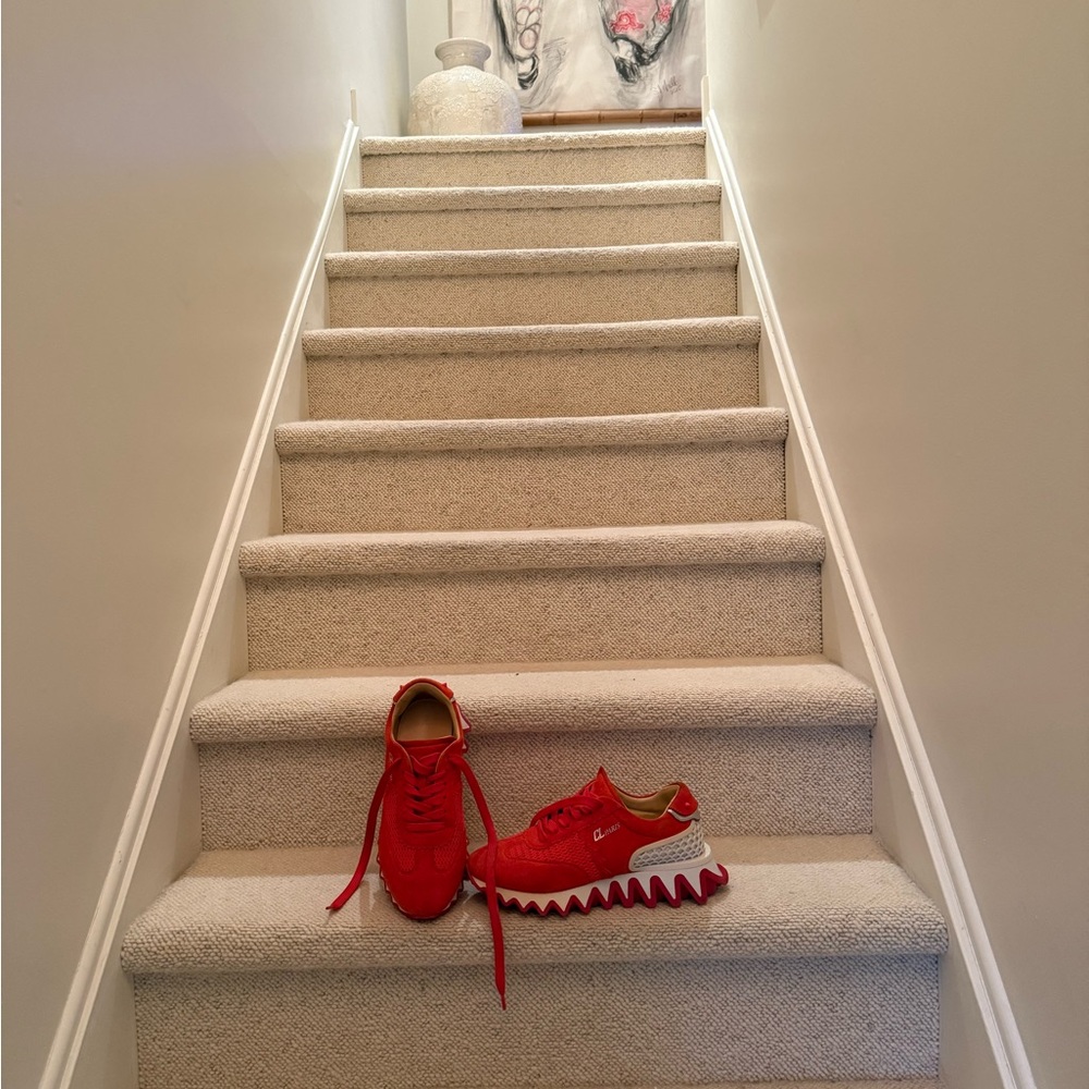 Christian Louboutin Red Sneakers
